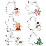 Set de Moldes Navideños para Galletas (6 piezas)